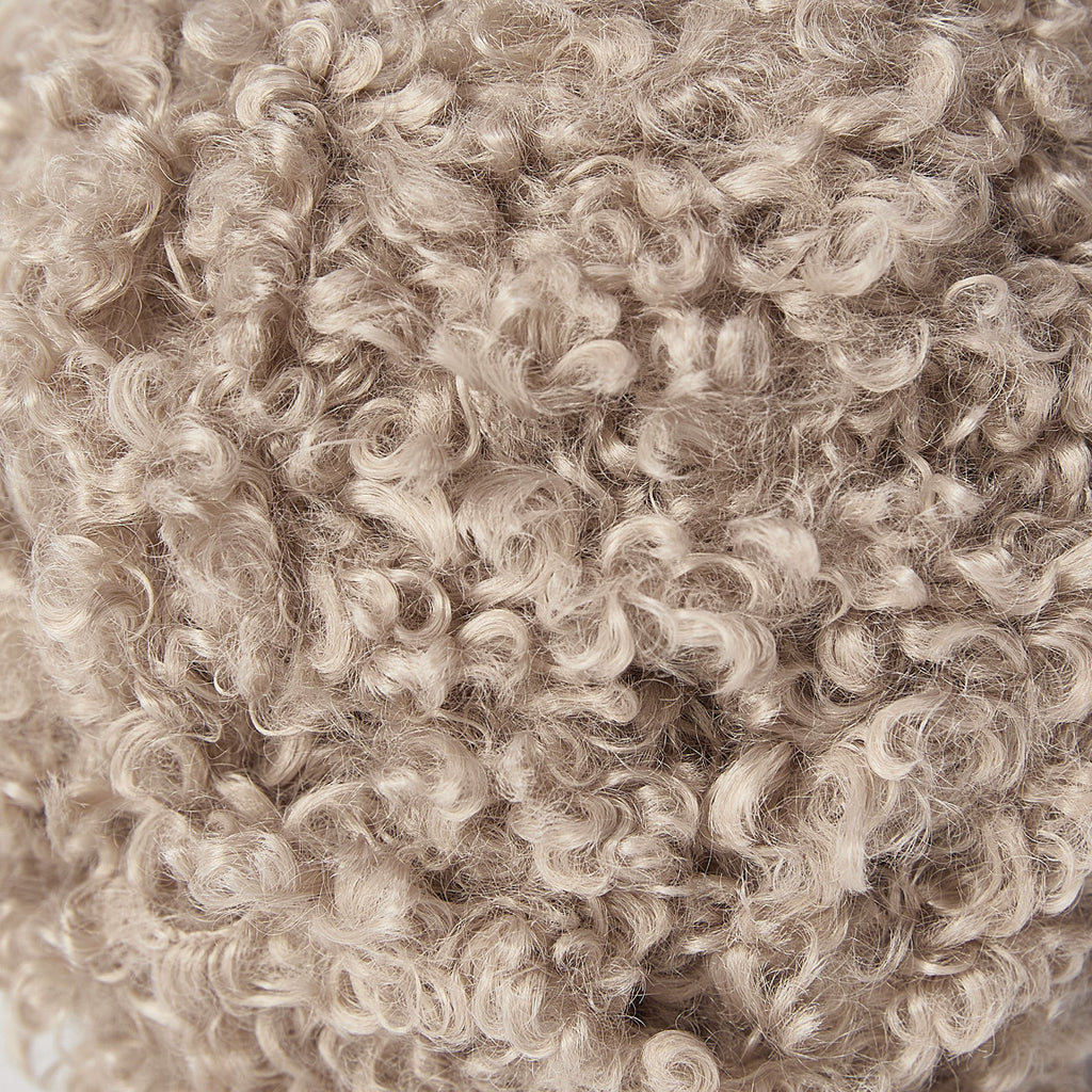NICEEC - 2 madejas de hilo de peluche, súper suave, grueso y esponjoso, de piel sintética, con pestañas para tejer a crochet - Longitud total: 2 x 50 m (2 x 55 yardas, 3,53 oz x 2) 