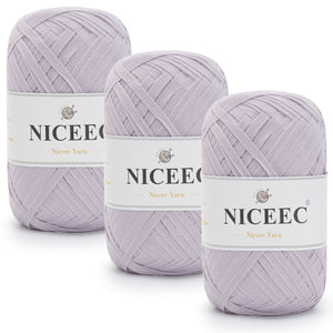NICEEC Kraft Paper Yarn Raffia Yarn Soft Craft Ribbon Yarn Polyester Yarn for Crocheting DIY Weaving-Total Length 390m(427yds, 150g)