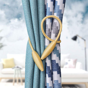 DIY Twist Curtain Tiebacks Creative Decorative Crystal Drape Tie Backs European Style Random Modelling Curtain Holdbacks